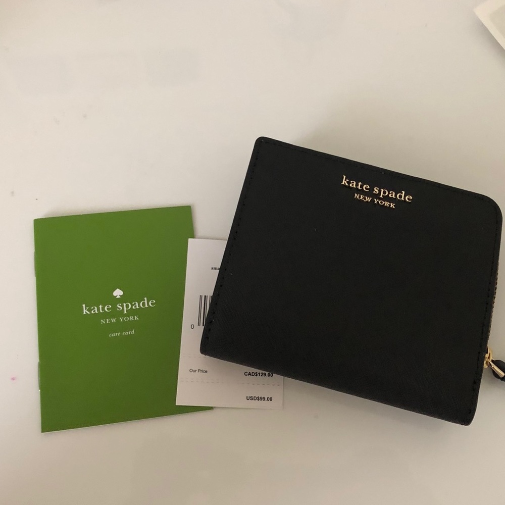 NWT Kate Spade Cameron small I-zip bifold wallet